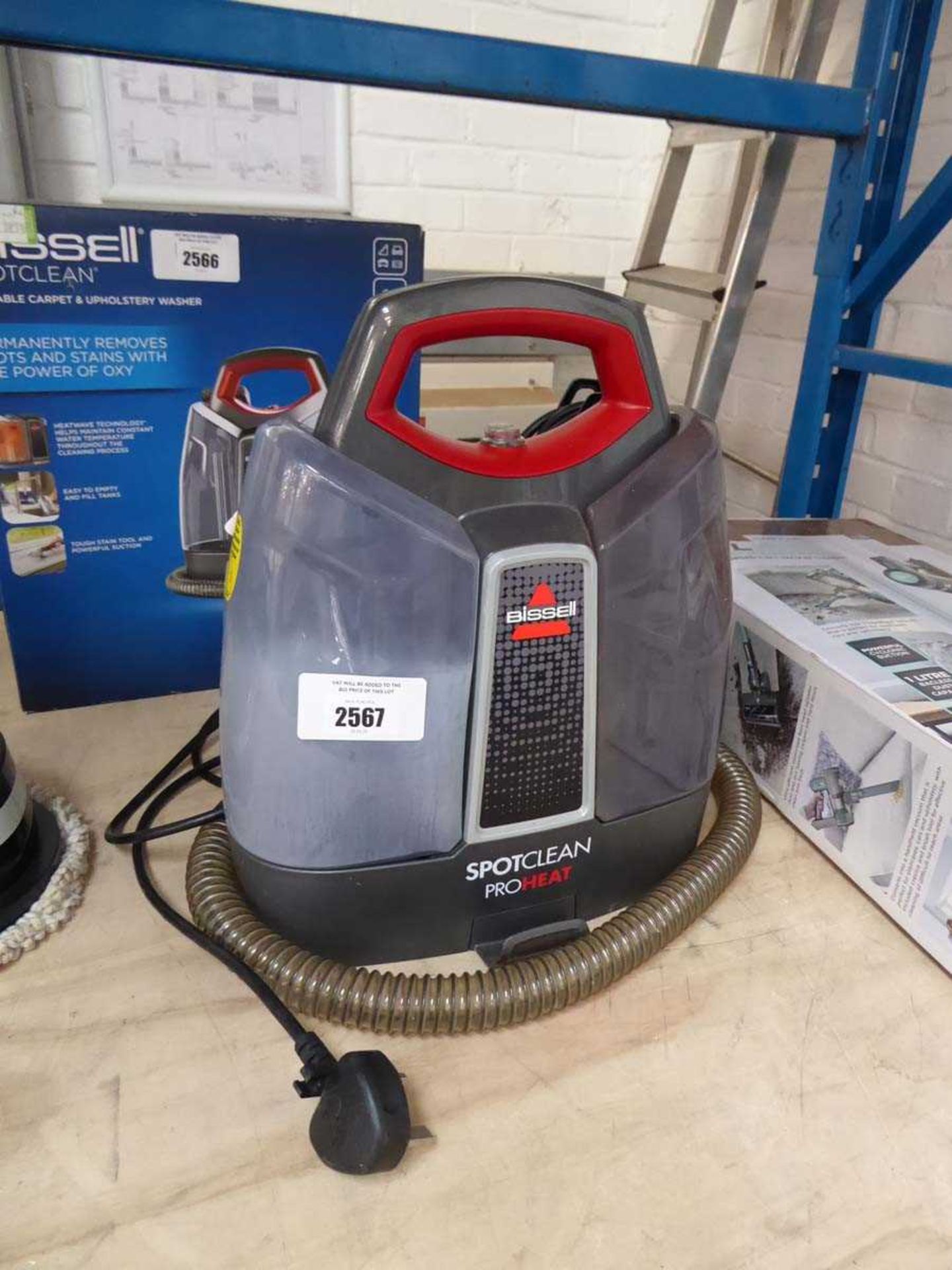 +VAT Bissell SpotClean ProHeat portable carpet and upholstery washer