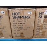 Box containing 20 Neotex hot shaper power knee pants sets (size M)