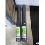 2 rolls of 30m x 1m weed control fabric