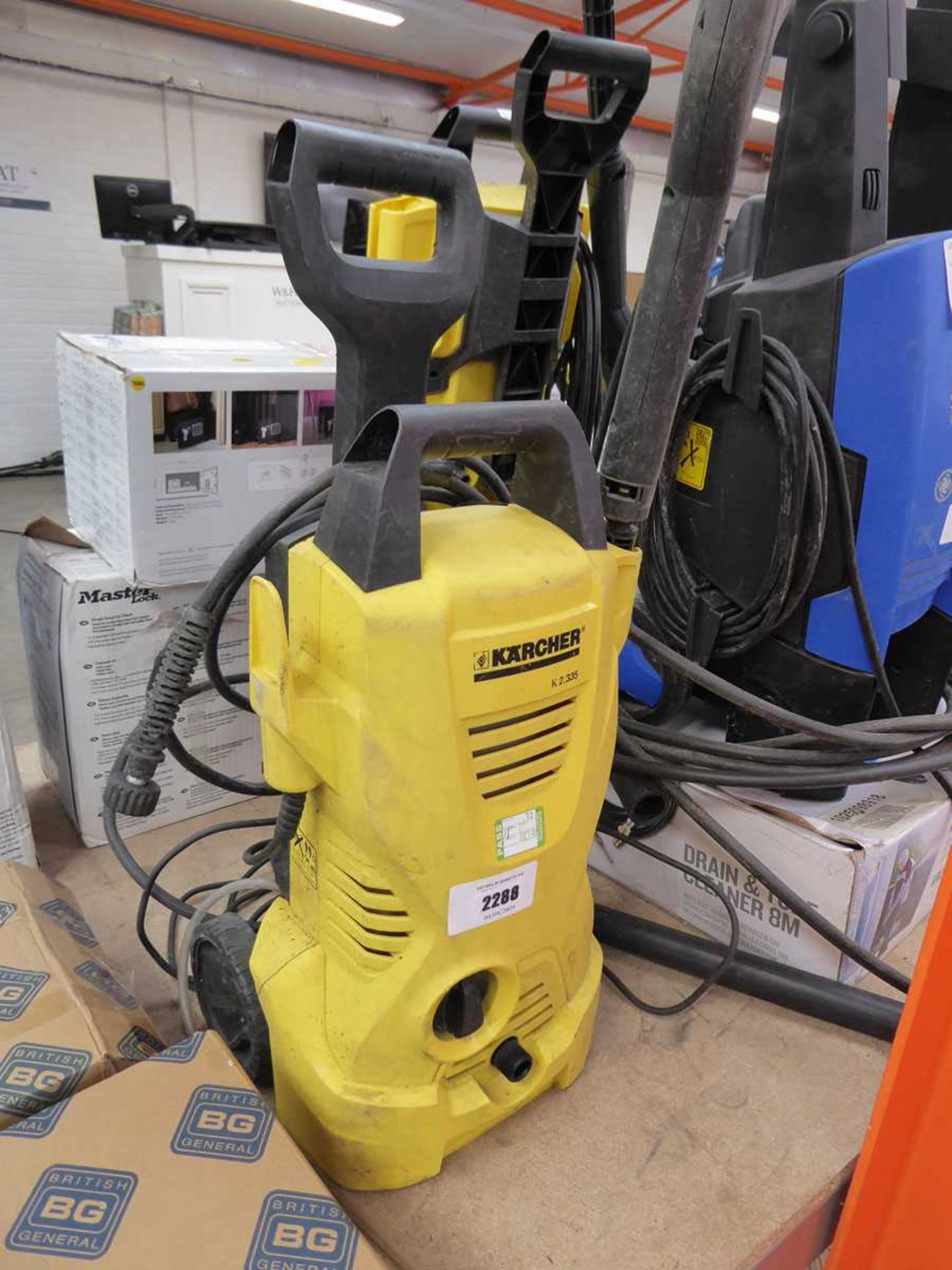 +VAT Karcher K2.335 electric pressure washer with lance