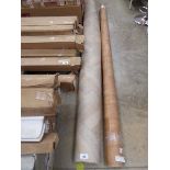 +VAT 3.2 x 3m roll of light Herring Bone wood plank vinyl flooring