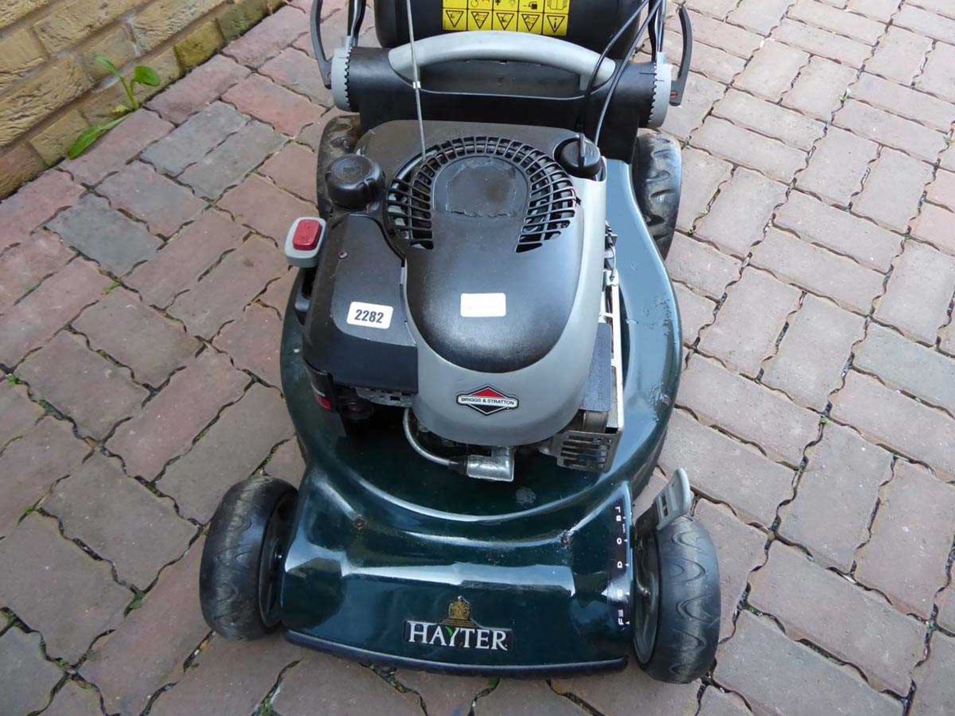 Hayter Recycling self propelled petrol lawn mower - Image 2 of 2