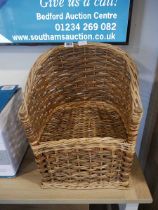 Wicker childs seat