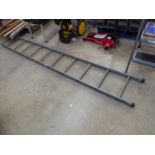 Metal 10 tread ladder