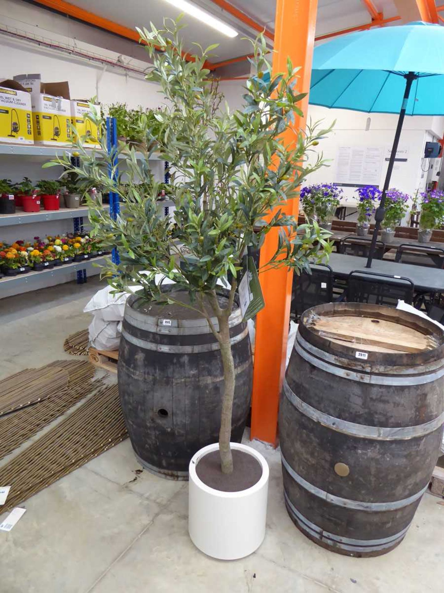+VAT Artificial olive tree