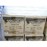 2 boxes containing 20 packs of 100 Comfort powder free nitrile examination gloves (size S)