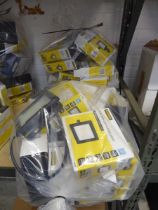 +VAT 2 bags containing boxed Wessex LED garden flood lights