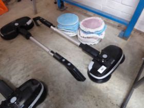 +VAT 3 Aircraft hard floor cordless floor cleaners with quantity of associated floor cleaning