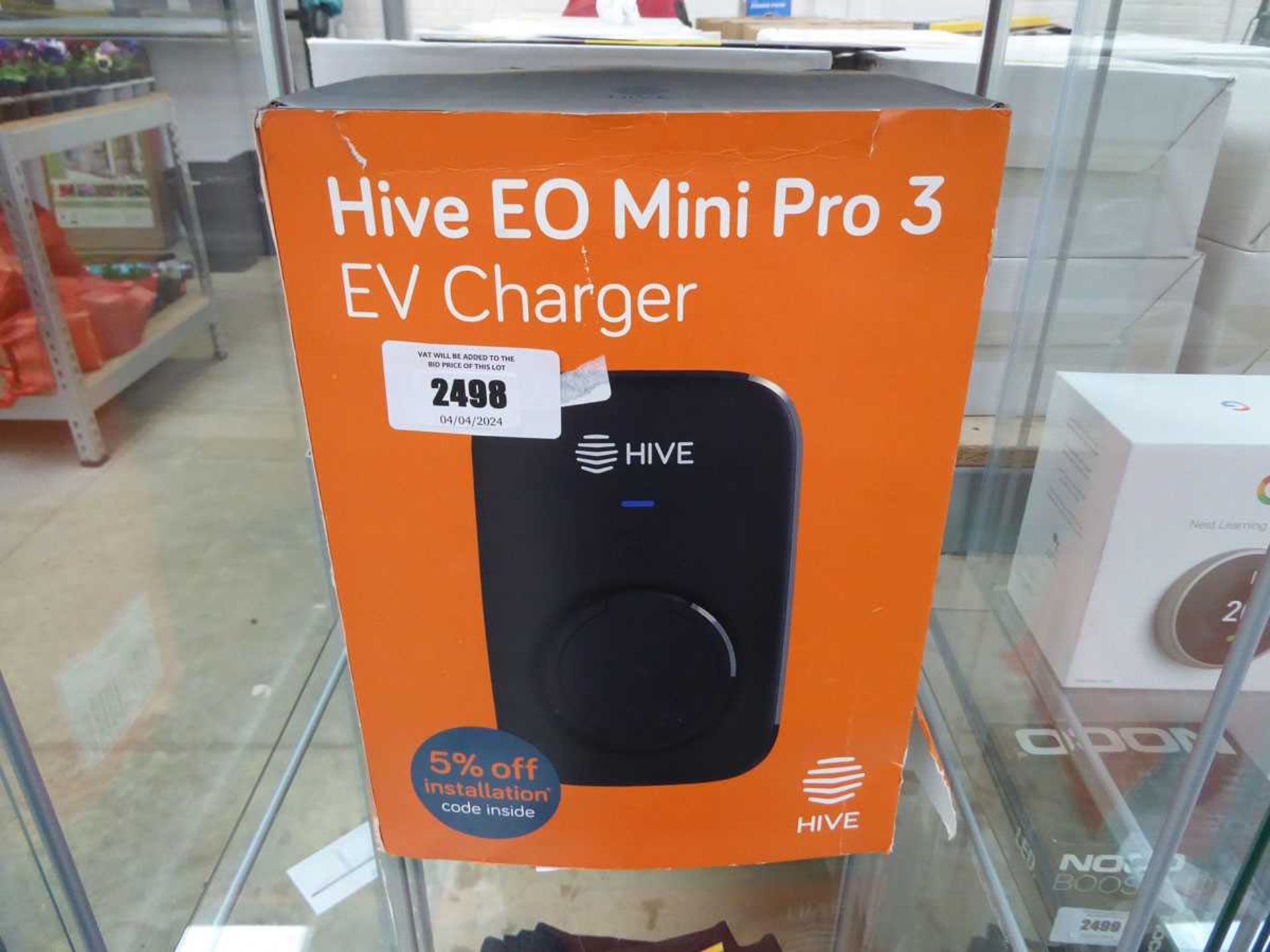 +VAT Boxed Hive EO Mini Pro 3 car EV charger