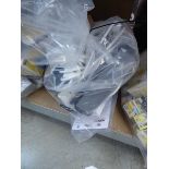 +VAT Bag containing a large quantity of mixed style extension leads and sockets