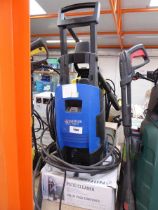 +VAT Nilfisk C135-1I electric pressure washer with lance and patio cleaner attachment