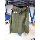+VAT Berghaus waterproof full zip jacket in green (size L)