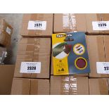 +VAT 12 boxes containing 5 packs of 6 (each box) of Alox 94x94x94mm sandpaper