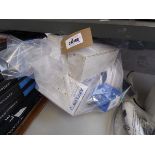 +VAT Bag containing mixed plumbing related items incl. extractor fans, high efficiency pump, etc.