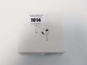 +VAT Apple AirPods 3rd Gen with charging case and cable, *sealed box