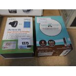 +VAT Keto Mojo blood glucose and Keto monitoring system, together with a Viatom check me 02 smart