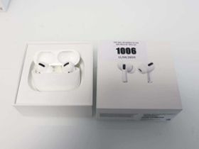 +VAT Apple AirPods Pro with charging case and cable, boxed