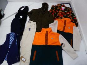 +VAT Selection of clothing to include Lucy & Yak, Passenger, Mr. Marvis, etc