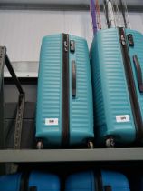 +VAT Large American Tourister turquoise suitcase