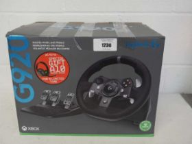 +VAT Logitech G920 racing wheel and pedal set for Xbox