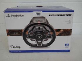 +VAT Thrustmaster T248 hybrid drive steering wheel and pedal set for PlayStation 4 and 5