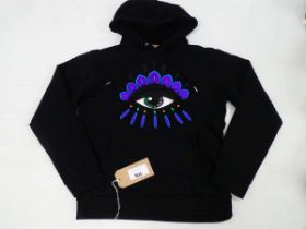 +VAT Kenzo Paris eye hoodie in black size large