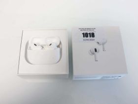 +VAT Apple AirPods Pro 2nd Gen with charging case and cable, boxed