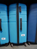 +VAT American Tourister suitcase in light blue