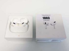 +VAT Apple AirPods Pro with charging case and cable, boxed