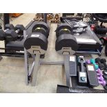 +VAT MX55 weight stand with pair of dumbbell weights
