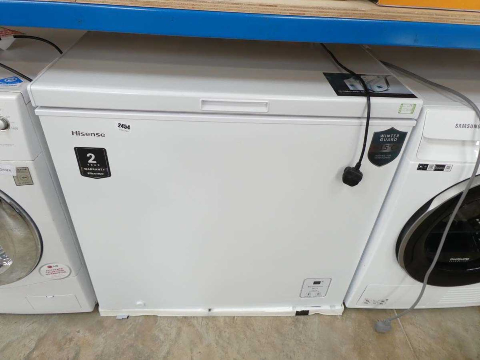 +VAT Hisense chest freezer