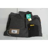 +VAT Dewalt 1/4 zip jumper in grey size XL
