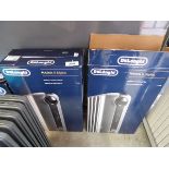 +VAT Pair of boxed De'Longhi Radia S digital electric oil filled radiators