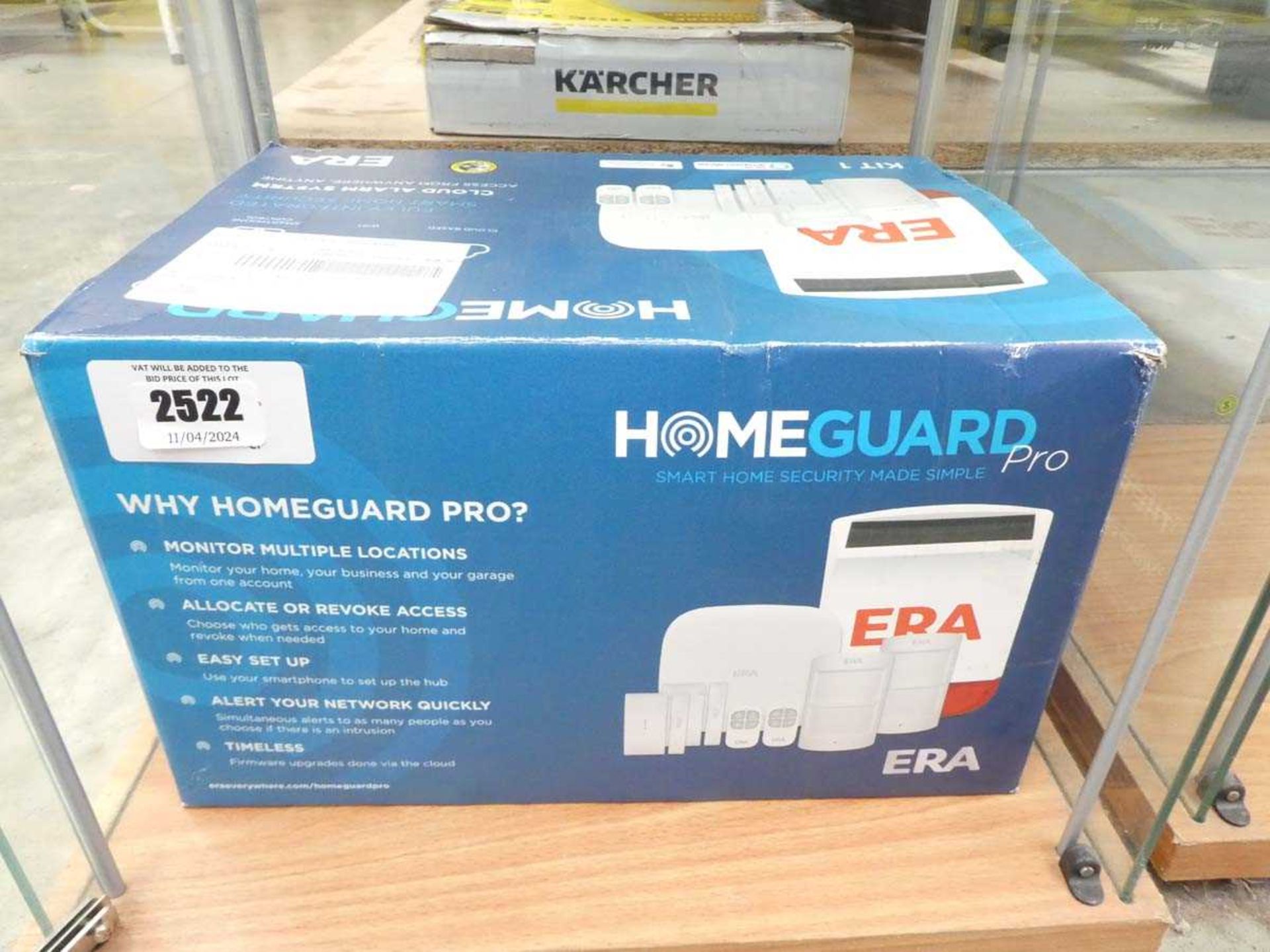 +VAT Boxed ERA HomeGuard Pro smart alarm system