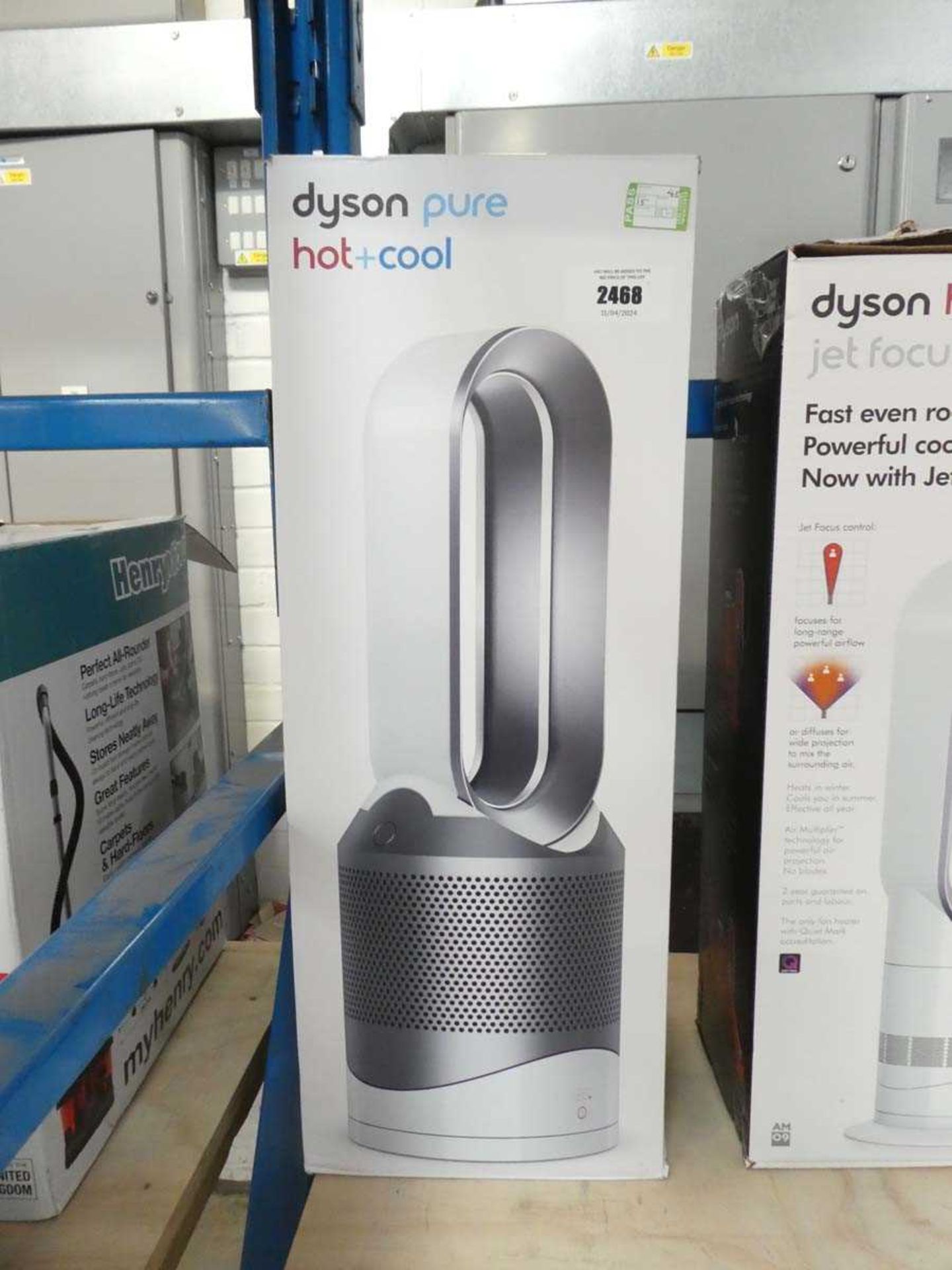 +VAT Boxed Dyson Pure Hot + Cool fan