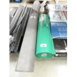 +VAT Roll of green vapor barrier (125m) with roll of roofing underlay