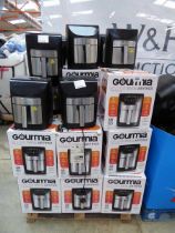 +VAT Pallet containing unboxed and boxed Gourmia digital air fryers
