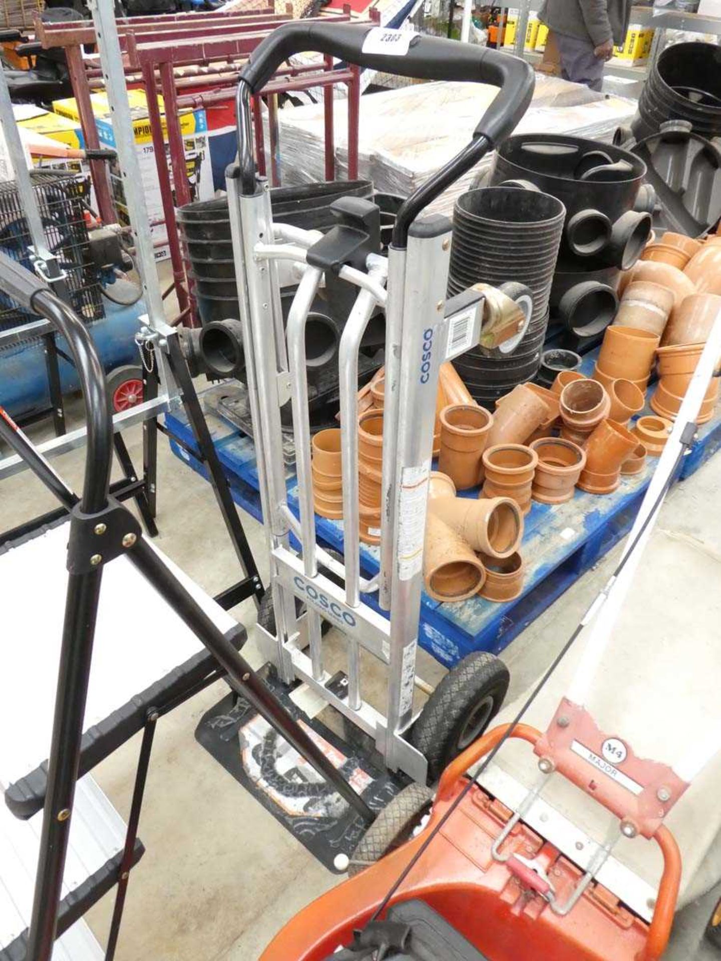 +VAT Cosco folding pallet truck