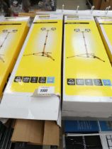 +VAT Boxed pair of Wessex LED tripod work lights