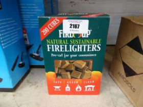 +VAT Packs of 200 firelighter cubes