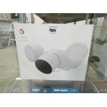 +VAT GoogleNest outdoor camera plus floodlight