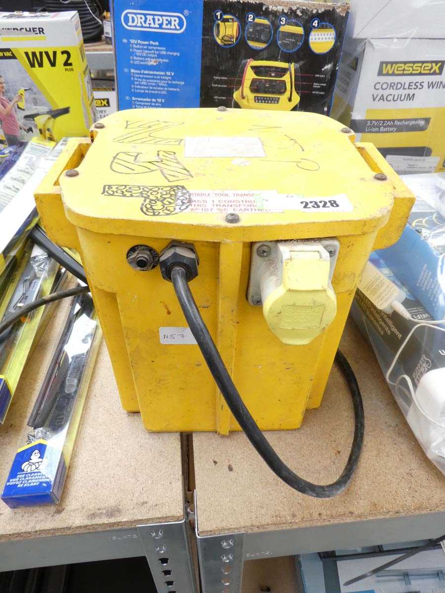 240V site transformer with 3 110V outlets