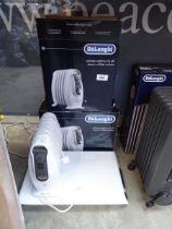 +VAT 3 De'Longhi electric oil filled radiators with a De'Longhi convector heater