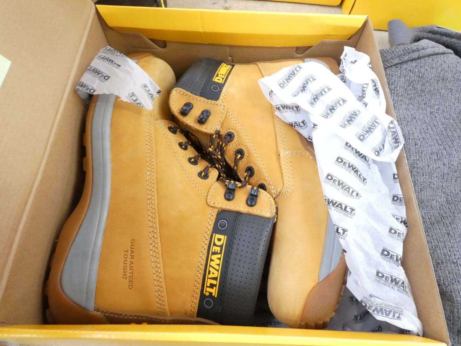 +VAT Boxed pair of DeWalt industrial footwear (size 9) - Image 2 of 2