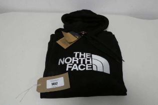 +VAT The North Face hooded jumper in black size XL