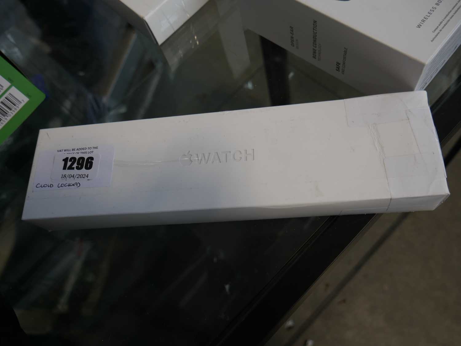 +VAT Apple Watch Series 8, 41mm, Midnight Aluminium case, Midnight Sport band, model A2770, boxed - Image 2 of 2