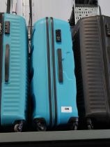 +VAT American Tourister suitcase in light blue