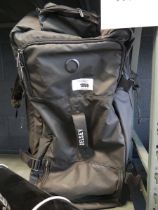 +VAT Delsey soft suitcase in black