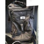 +VAT Delsey soft suitcase in black