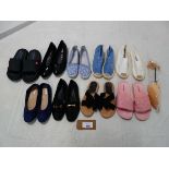 +VAT 9 x Pairs of flat shoes to include ASOS, Gabor, Sole London, etc